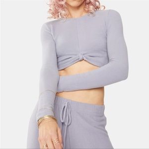 Bailey Rose Soft Cropped Long Sleeve